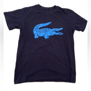 Lacoste Sport boys Navy T-Shirt size 12